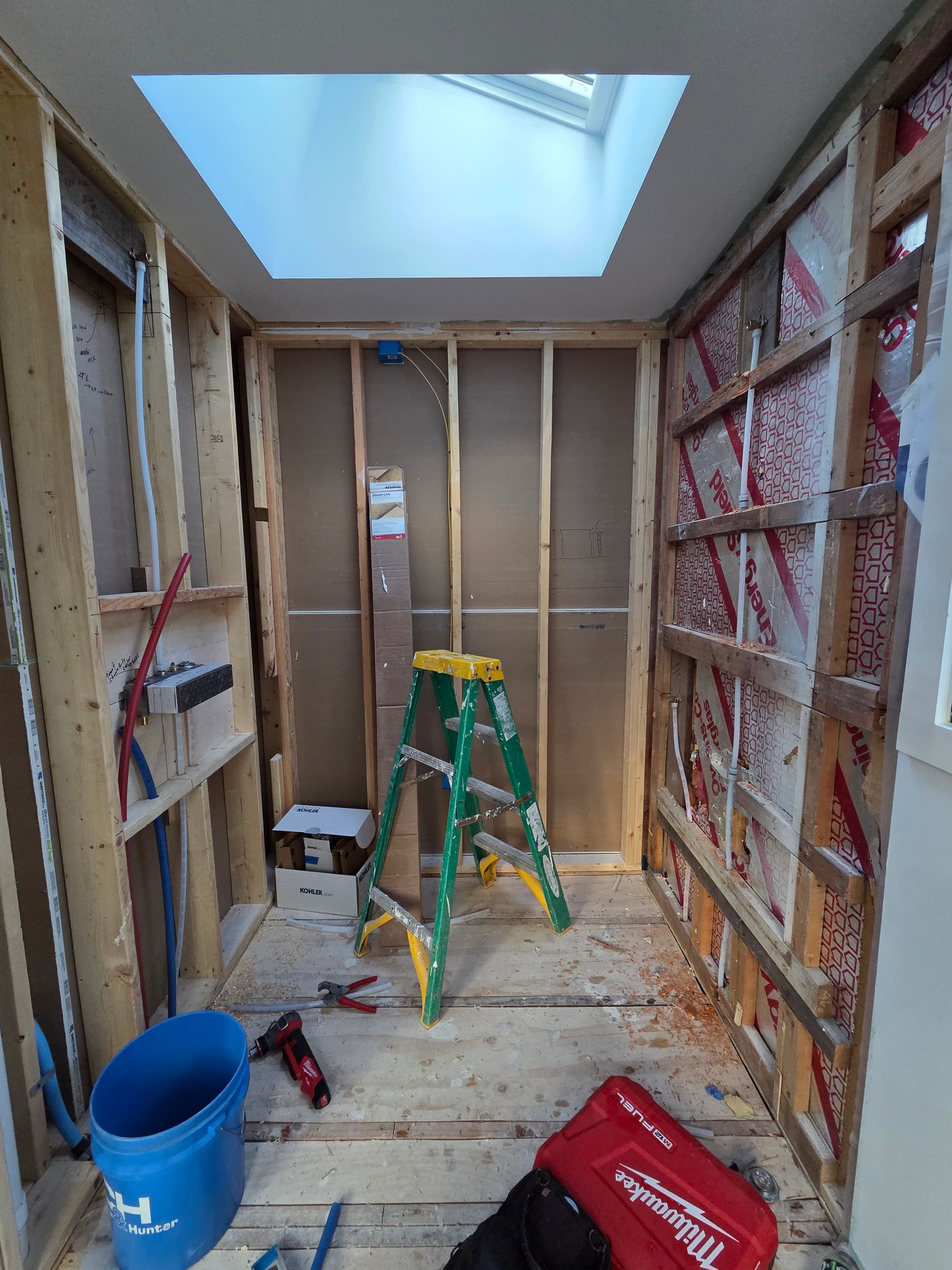 Gallery photos for Primary Suite Bathroom Plumbing From Rough-In to Final Trim: Image #2