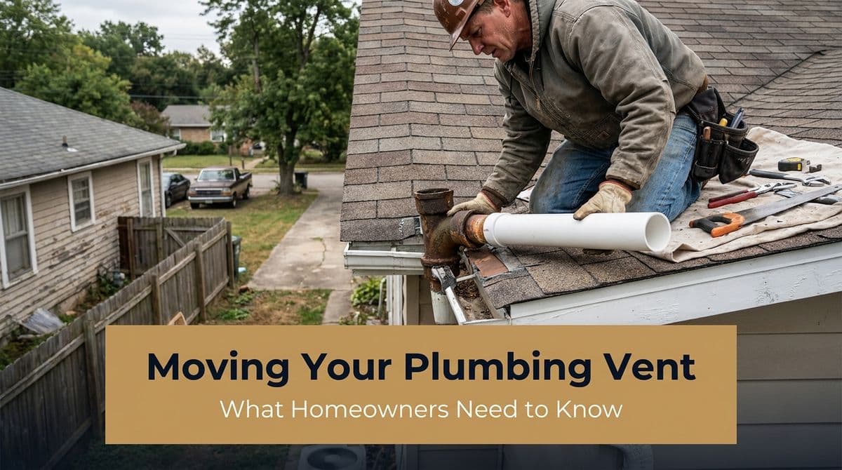 Can You Move a Plumbing Vent During a Roof Replacement? image